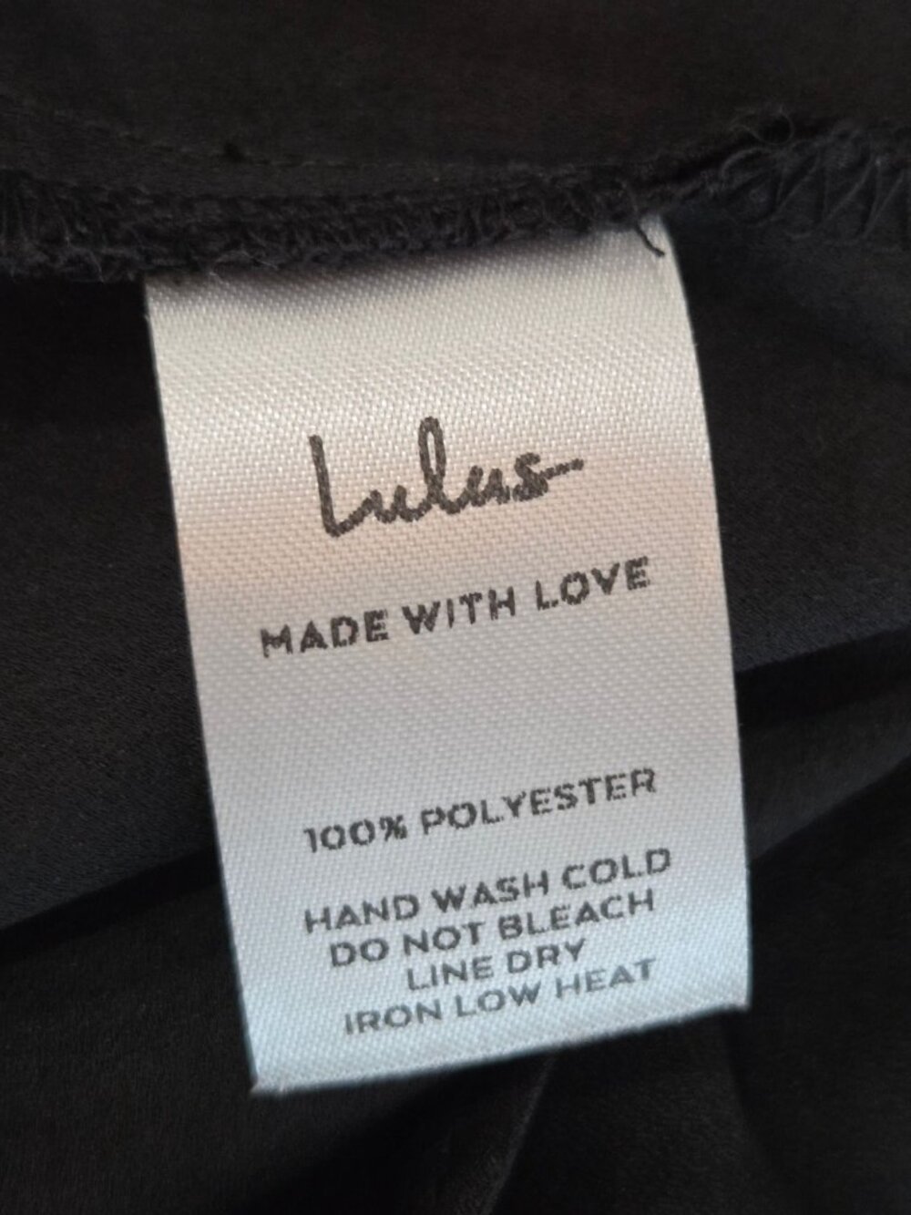 Lulus Salt Water Breeze Tie-Strap Maxi Dress Size M Scoop Neckline Black EUC - Picture 12 of 13